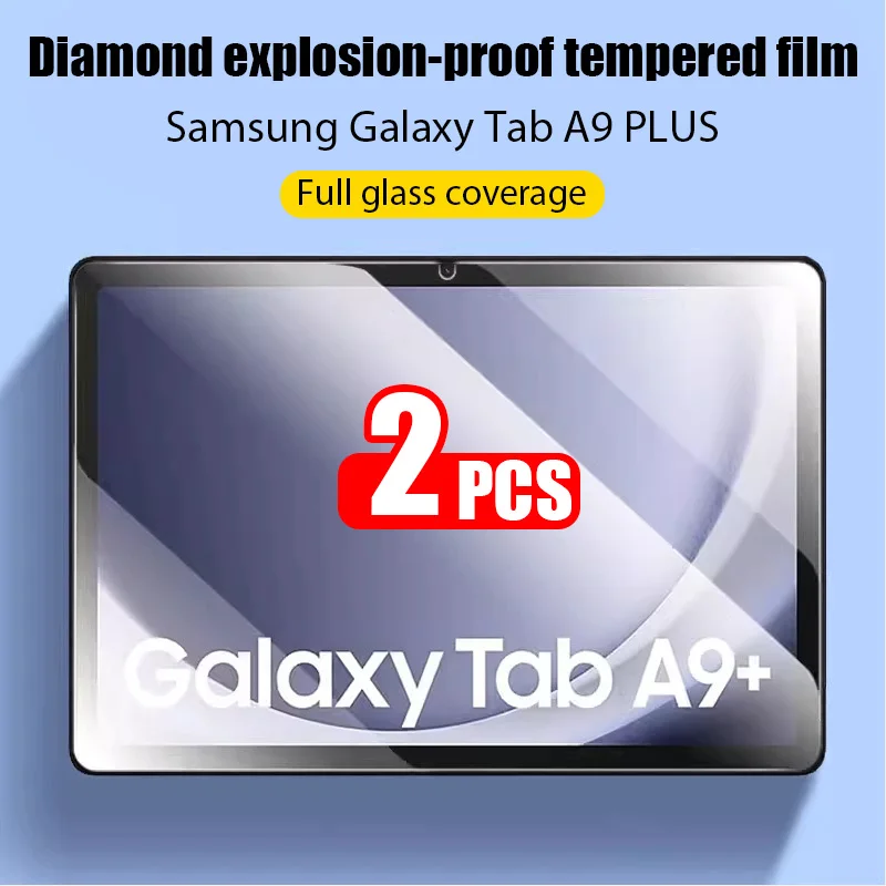 Tablet A9 Accessories - 삼성 갤럭시 탭 A9 플러스용 강화
