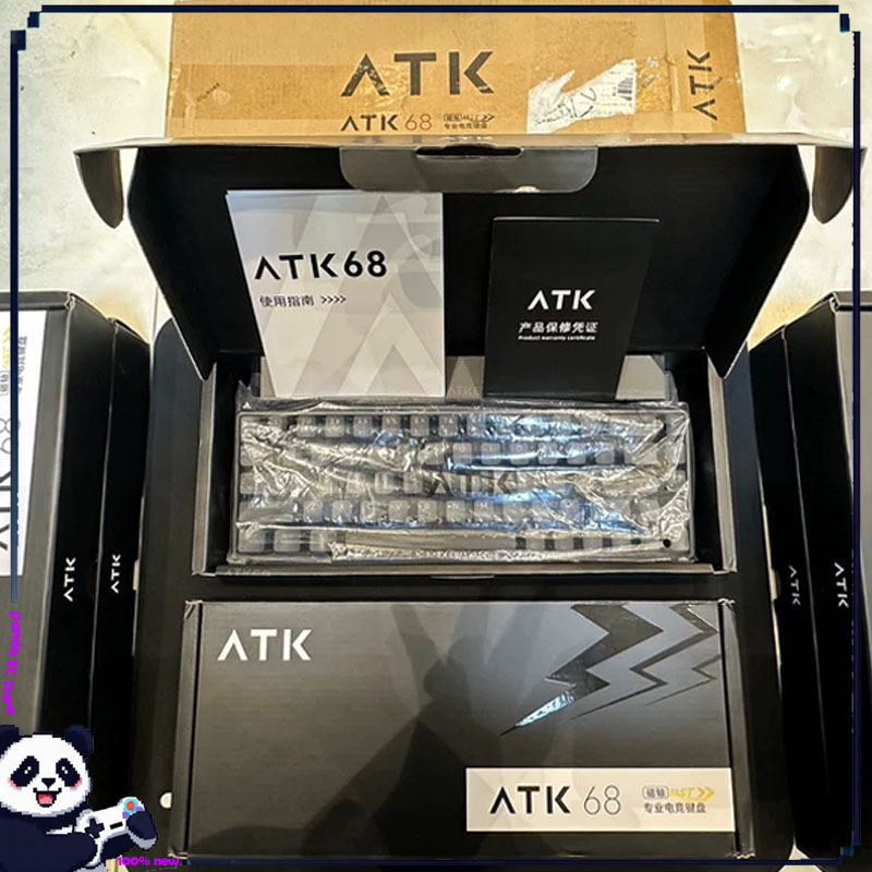 Tablet With Complete Accessories - ATK 68 마그네틱 키보드, 개봉된 상태,