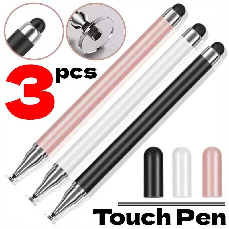Tablet Stylus Accessories - 모든 터치스크린용 유니버설 스타일러스 펜 2in1