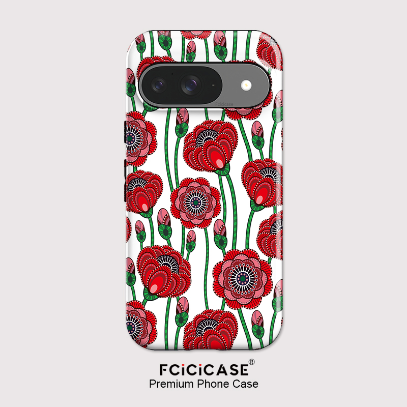 Google Pixel 9 Pro - Fcicicase 아크릴 무광 휴대폰 케이스 (구글