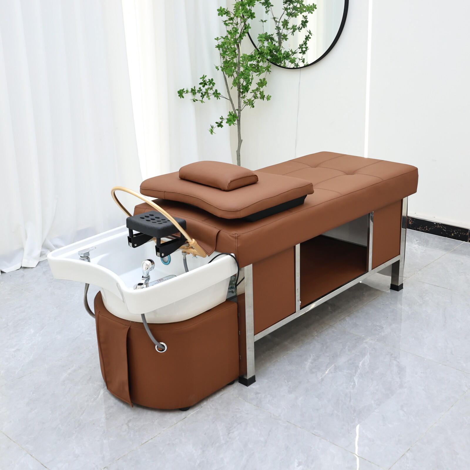 Massage Table Accessories Uk - 헤드 스파 마사지 샴푸 베드, 헤어