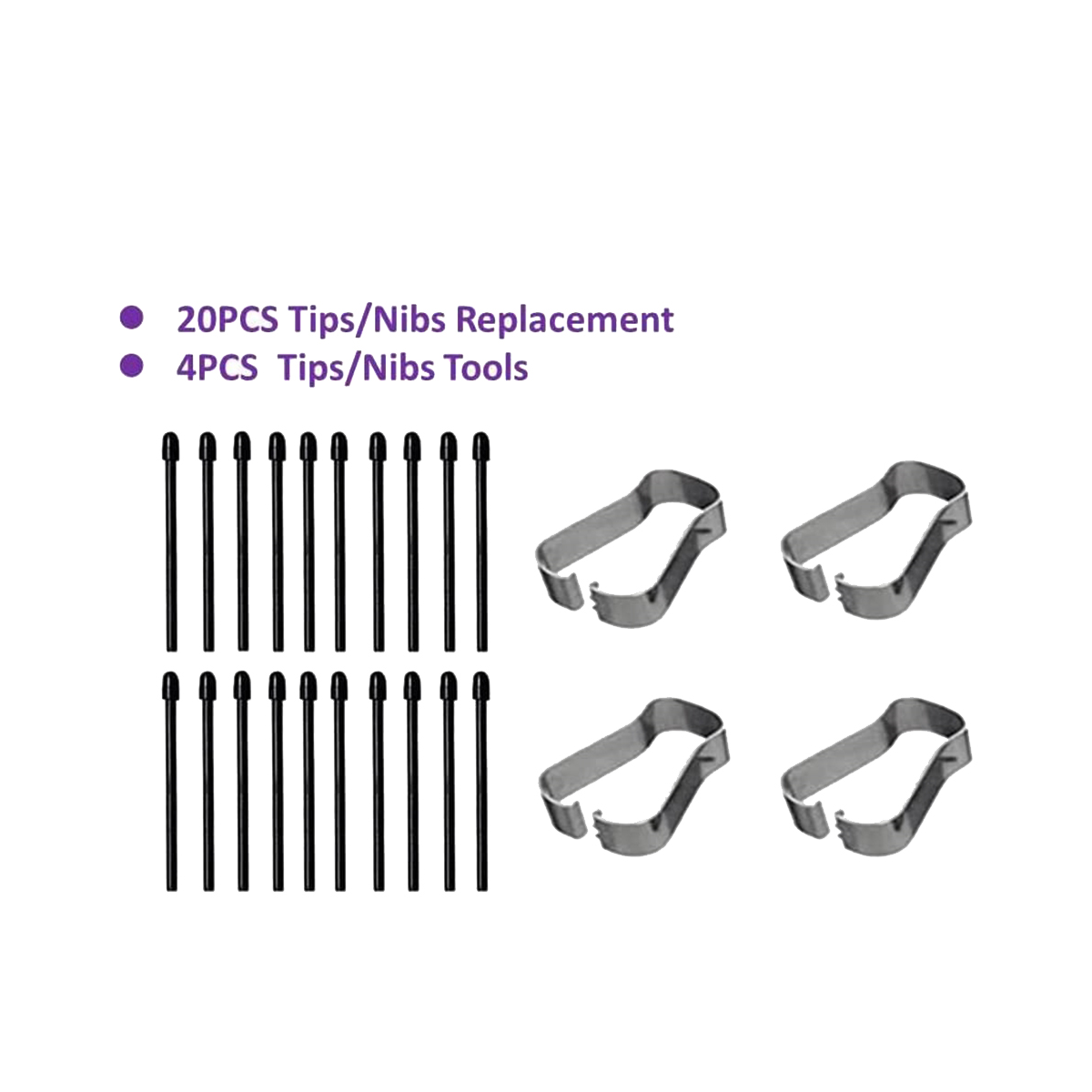 스타일러스 펜 교체용 마커 펜 팁, 펜촉 2 개, 소프 - Tablet Stylus Accessories 리뷰 및 가격
