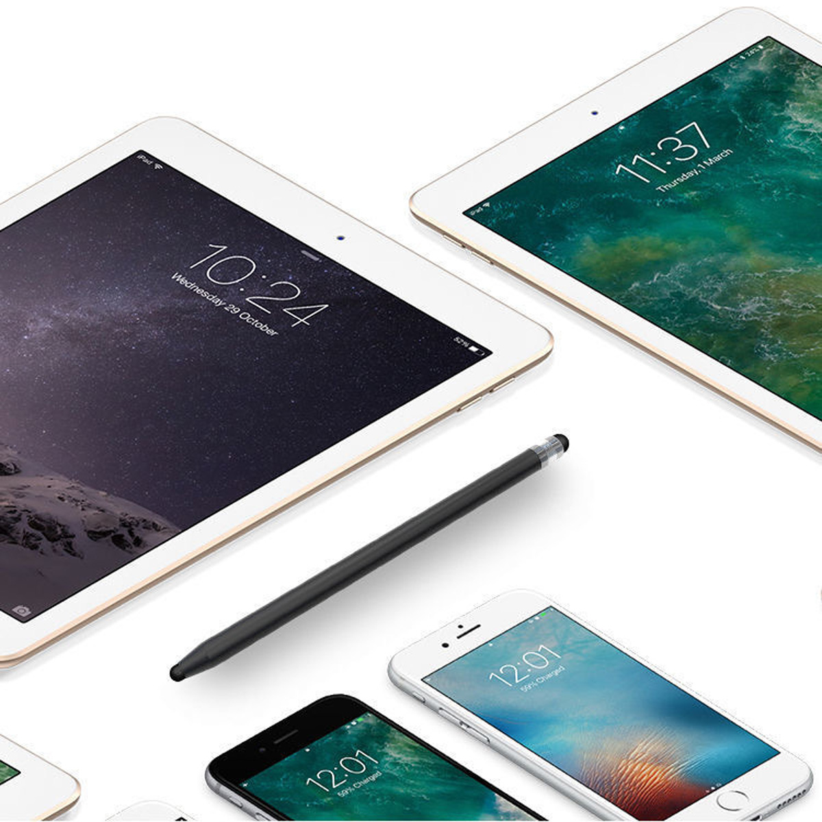 터치스크린용 스타일러스 펜, 아이패드, 안드로이드, 크 - Tablet Stylus Accessories 리뷰 및 가격