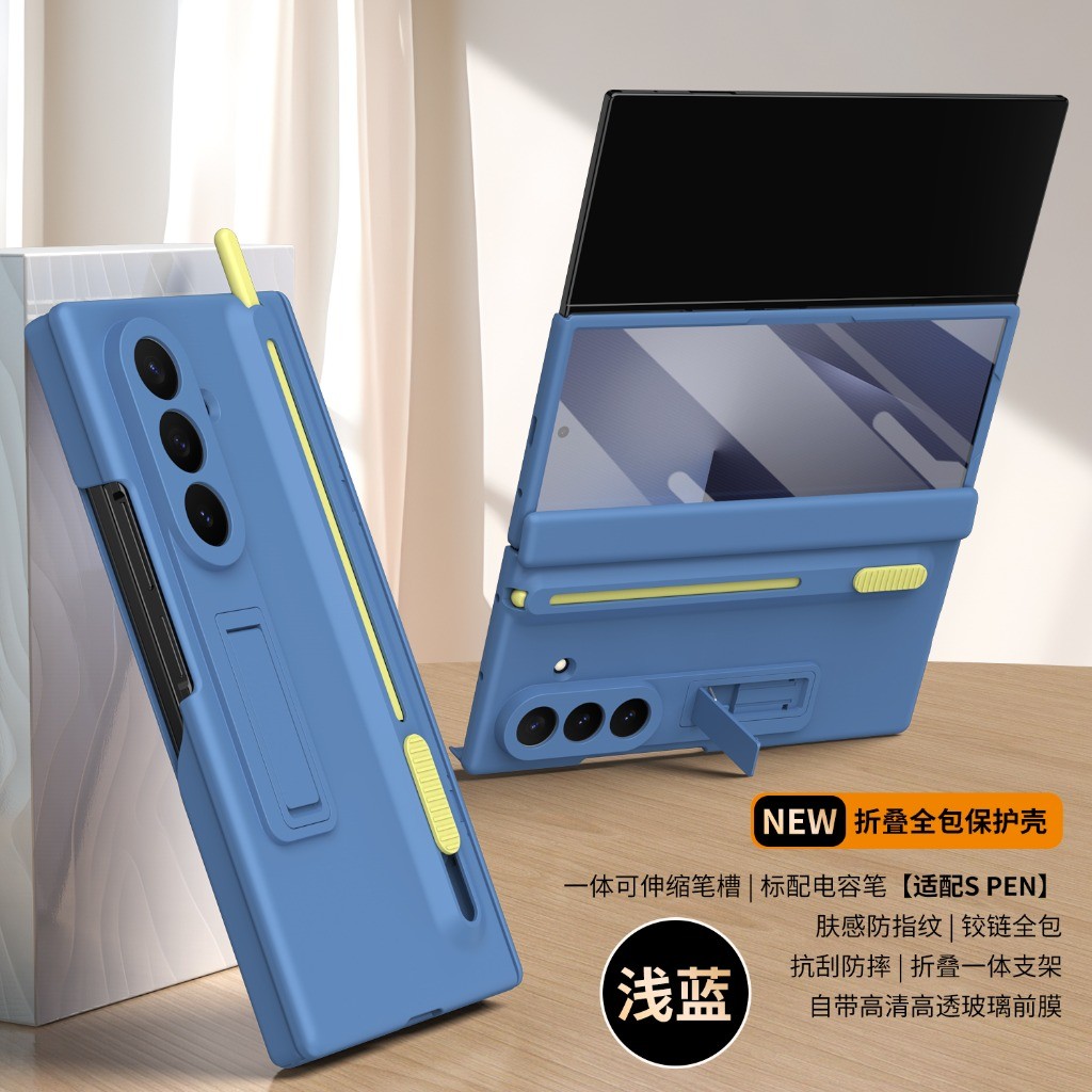 삼성 갤럭시 Z 폴드 8 울트라 7 6 5 4 T용 전 - Case With Pencil Holder 리뷰 및 가격