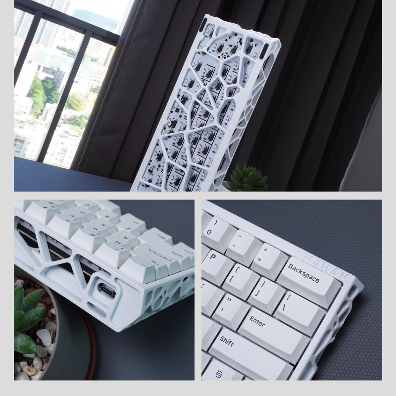 Holy60/GH60 케이스 맞춤형 기계식 키보드 쉘  - Tablet Accessories 3D Print 리뷰 및 가격
