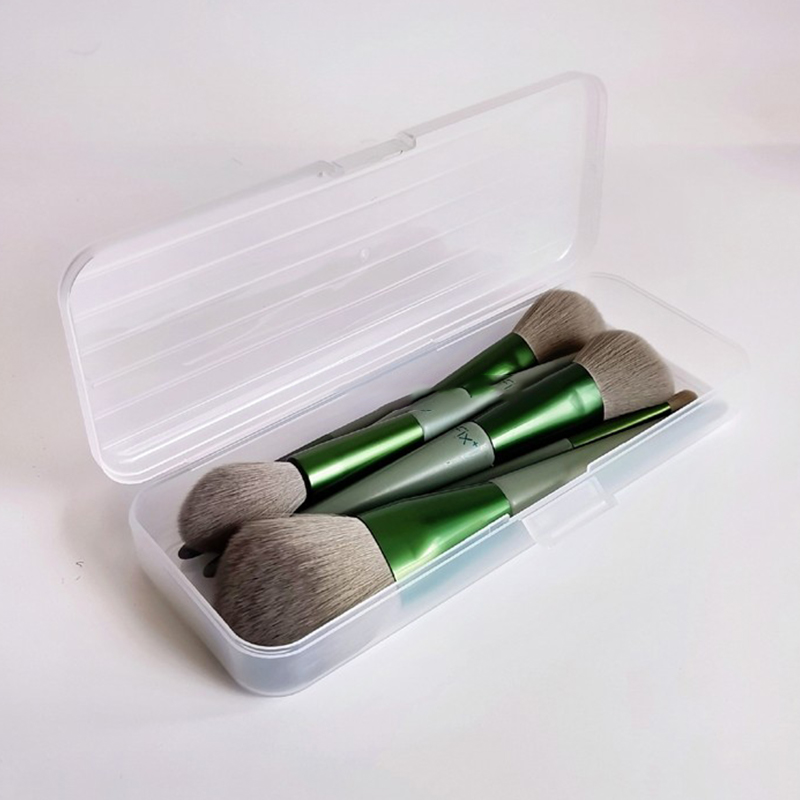 1PC 투명 플라스틱 화장품 보관 상자 메이크업 브러쉬 - Case With Pencil Holder 리뷰 및 가격