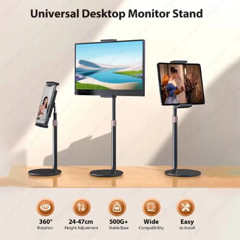 휴대용 조절식 모니터 스탠드, 접이식 데스크탑 브래킷, - Blackview Tablet Accessories 리뷰 및 가격