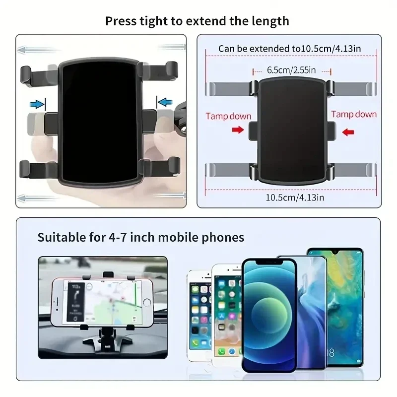 자동차 전화 홀더 스탠드 범용 대시 보드 자동차 클립  - Bmw Accessories Tablet Holder 리뷰 및 가격