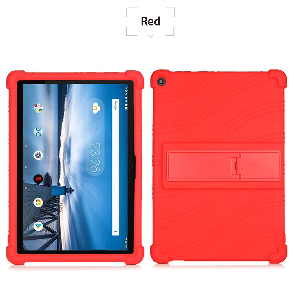 레노버 탭 M10 FHD용 소프트 실리콘 드롭 케이스  - Lenovo Tablet M10 Accessories 리뷰 및 가격