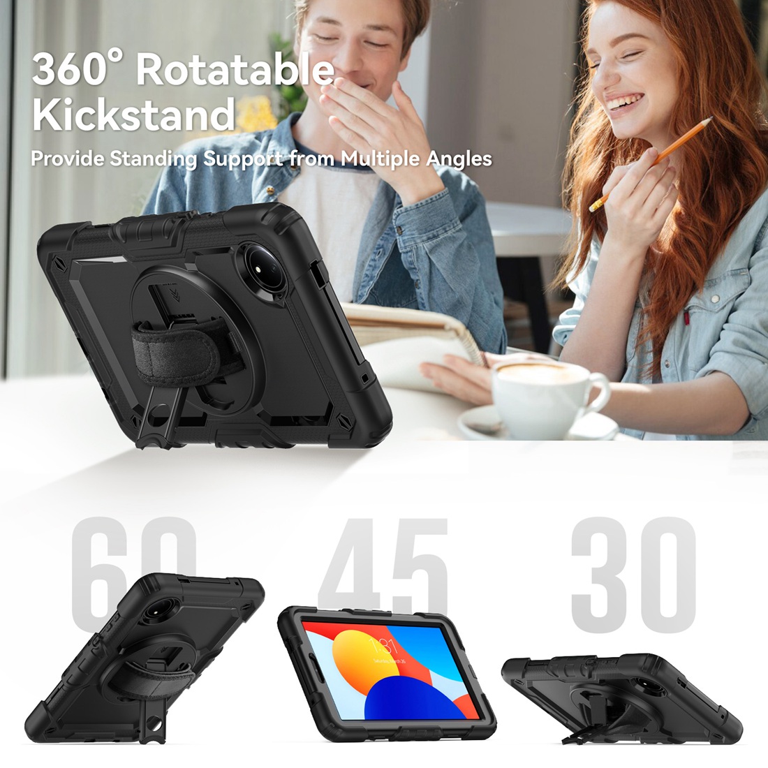 헤비 듀티 충격 방지 케이스 360 °   샤오미 레드 - Oneplus Tablet Accessories 리뷰 및 가격