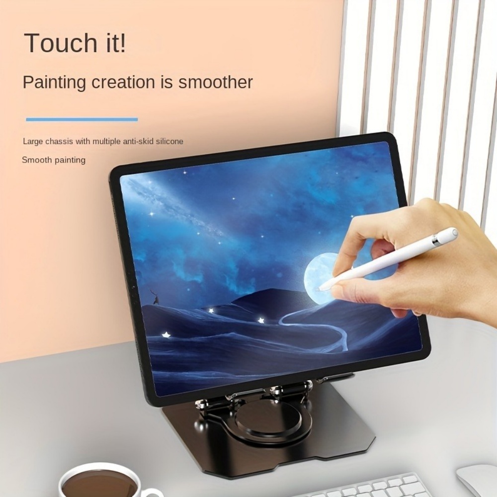 360 °   회전식 태블릿 스탠드 조정 가능한 접이식 - Blackview Tablet Accessories 리뷰 및 가격