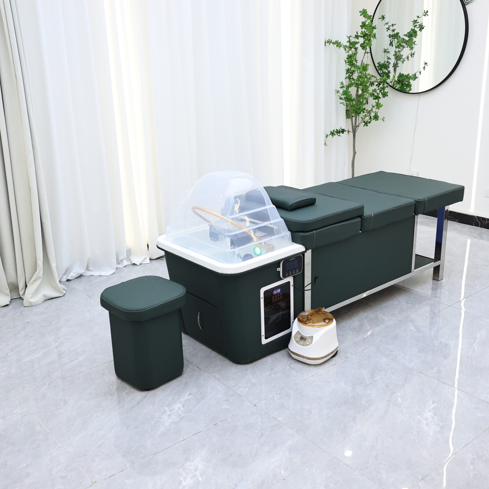 헤드 스파 마사지 샴푸 침대 (온수 기능 포함), 헤드 - Massage Table Accessories Uk 리뷰 및 가격