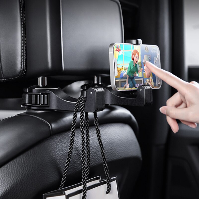 차량용 숨겨진 다기능 후면 헤드레스트 후크, 후면 휴대 - Bmw Accessories Tablet Holder 리뷰 및 가격