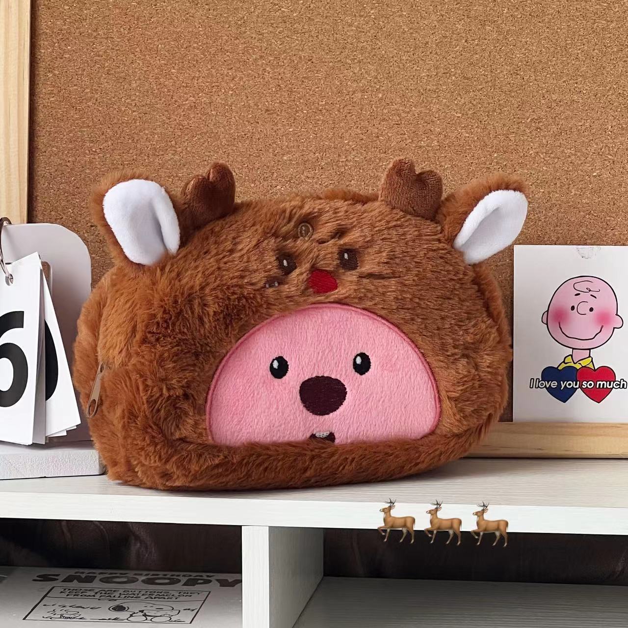 만화 플러시 연필 가방 학생용 귀여운 수납 가방 펜,  - Case With Pencil Holder 리뷰 및 가격