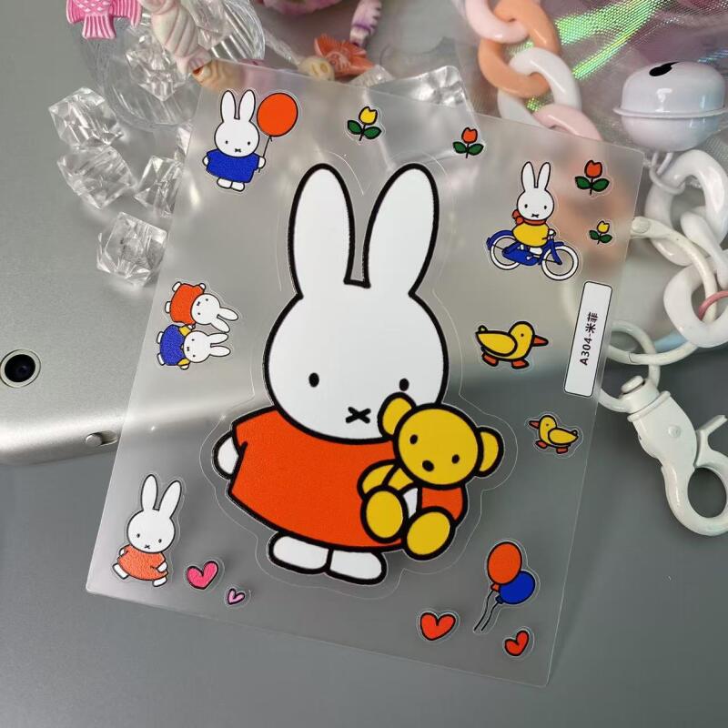 만화 미피 3D 스티커 귀여운 애니메이션 프린트 폰 케 - Tablet Accessories 3D Print 리뷰 및 가격