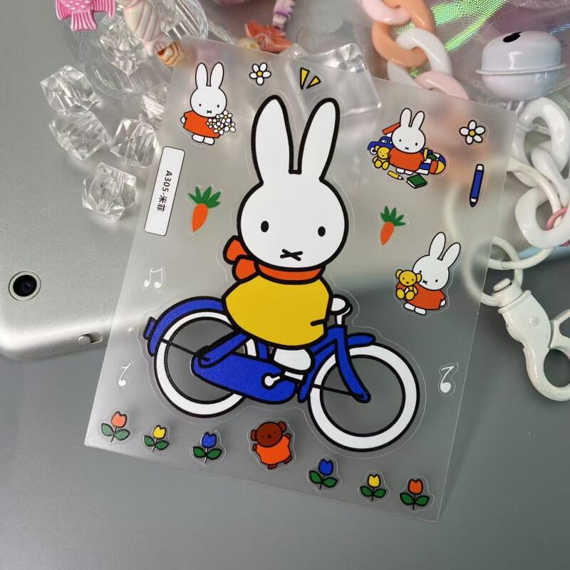 만화 미피 3D 스티커 귀여운 애니메이션 프린트 폰 케 - Tablet Accessories 3D Print 리뷰 및 가격