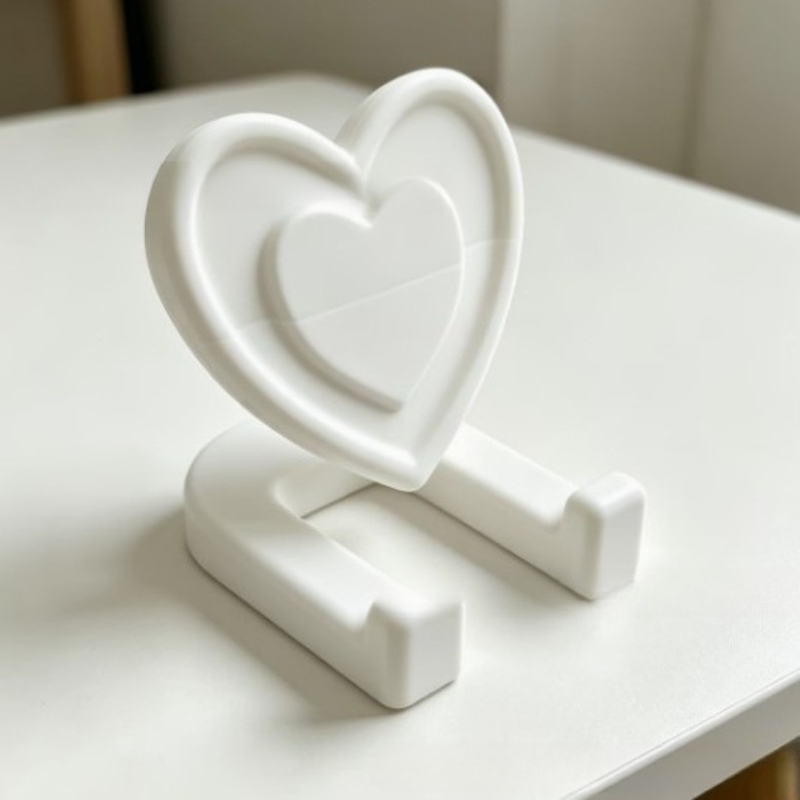 3D 프린팅 발렌타인데이 로맨틱 하트 모양 휴대폰 거치 - Tablet Accessories 3D Print 리뷰 및 가격