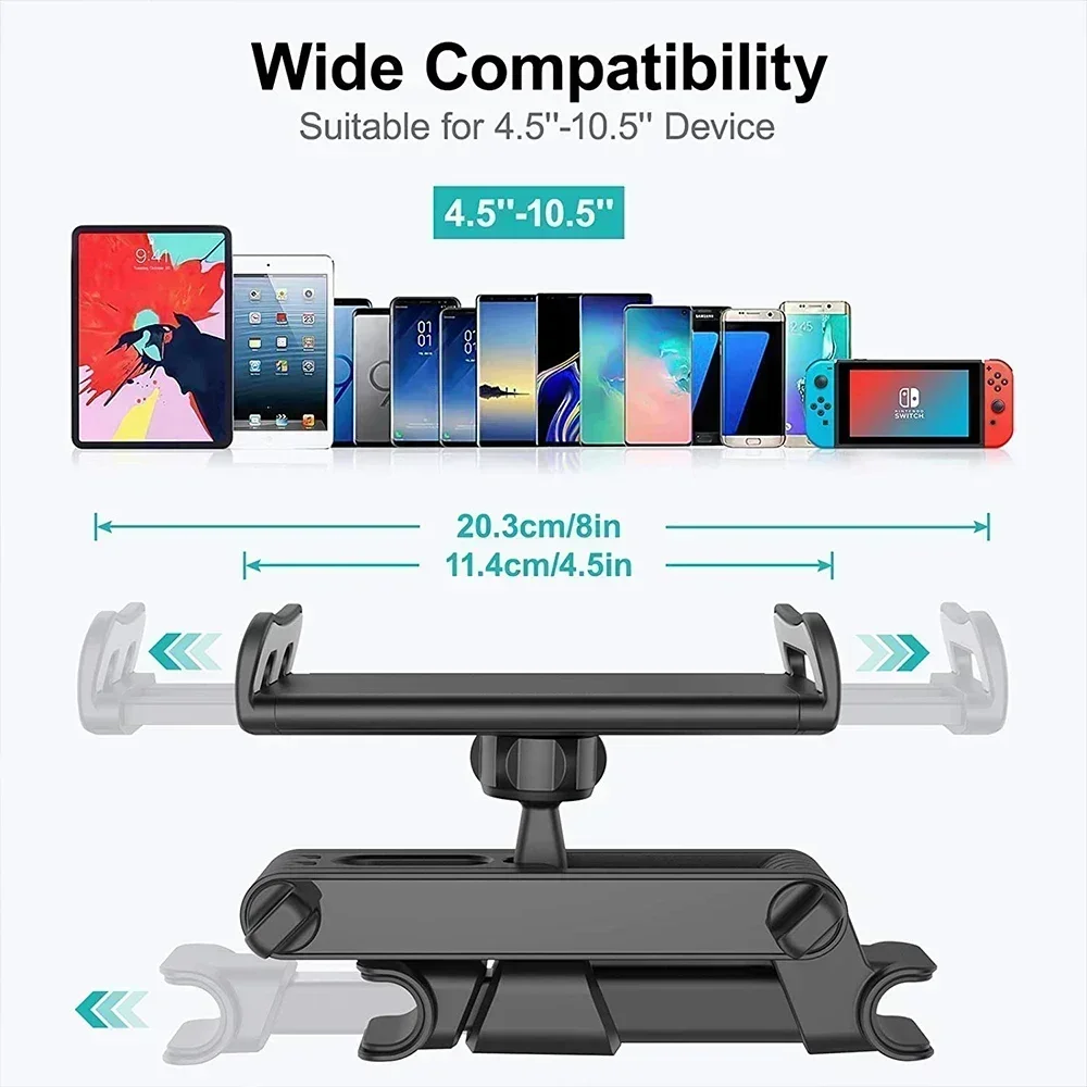 범용 자동차 뒷좌석 머리 받침 마운트 홀더 iPad A - Bmw Accessories Tablet Holder 리뷰 및 가격